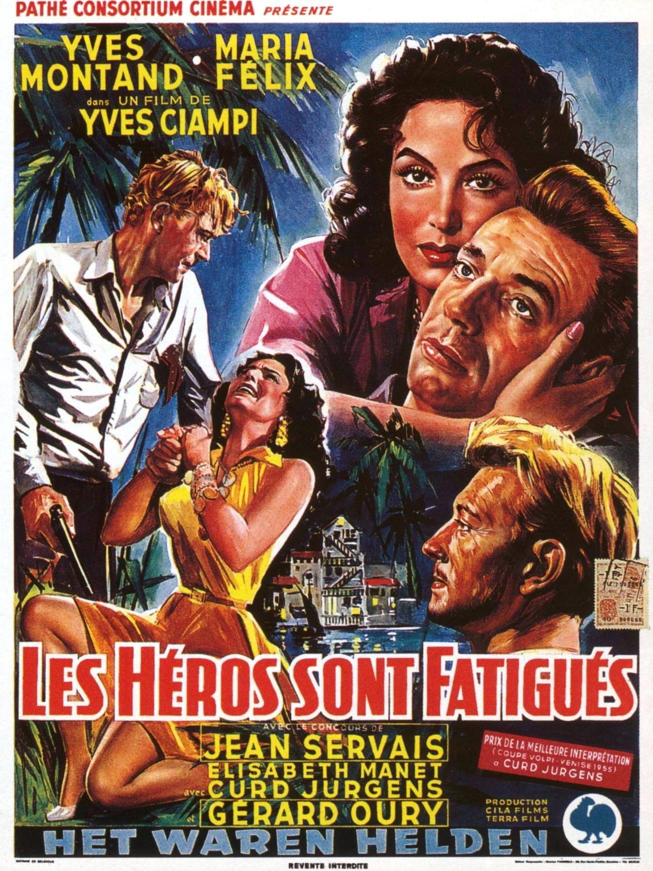 Les héros sont fatigués (1955) DVDRip