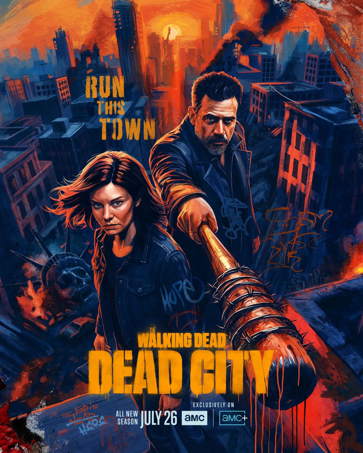 The Walking Dead: Dead City (2023) Serie de TV Tercera Temporada (2026) 720p HD